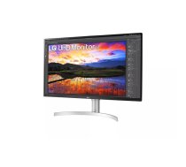 LG 32UN650P-W monitori 80 cm (31.5") 3840 x 2160 pikseļi 4K Ultra HD LED Sudrabs
