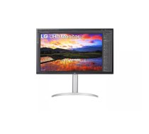 LG 32UP55NP-W monitori 80 cm (31.5") 3840 x 2160 pikseļi 4K Ultra HD Balts