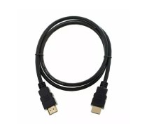 Fusion HDMI -&gt; HDMI kabelis 19pin 2160p Ultra HD 3m Melns