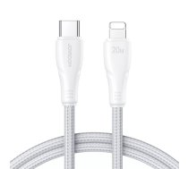 Joyroom USB C - Lightning 20W Surpass sērijas kabelis ātrai uzlādei un datu pārsūtīšanai 2 m, balts (S-CL020A11)