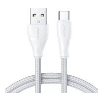 Joyroom USB kabelis - USB C 3A Surpass sērijas kabelis ātrai uzlādei un datu pārsūtīšanai 2 m, balts (S-UC027A11)