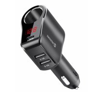 Swissten Auto Lādētājs 1x USB-C PD / 2x USB-A / CL / LED