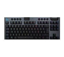 Logitech G G915 TKL Tenkeyless LIGHTSPEED Wireless RGB Mechanical Gaming Keyboard tastatūra RF bezvadu sakari + Bluetooth AZERTY Franču Ogleklis