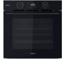 Iebūvējamā cepeškrāsns Whirlpool OMSK58RU1SB — elektriskā, 71 L, A+, tvaika, pirolītiskā+hidrolītiskā tīrīšana, daudzfunkcionāla