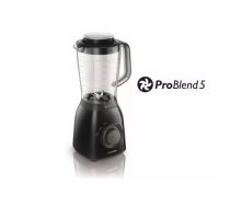Galda blenderis Philips Viva Collection HR2162/90 — 2 L, 600 W, melni‑pelēks
