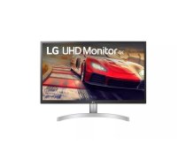 LG 27UL500P-W monitori 68,6 cm (27") 3840 x 2160 pikseļi 4K Ultra HD LED Sudrabs