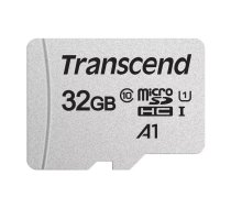 Zibatmiņa Transcend 32GB MicroSDHC SD Card TS32GUSD300S-A