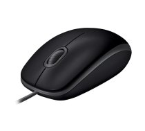 Logitech B110 Silent pele Birojs Abām rokām USB Type-A Optisks 1000 DPI