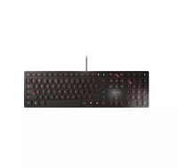Klaviatūra CHERRY KC 6000 Slim Universal USB US English Black