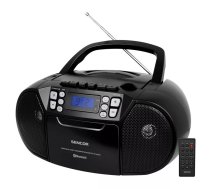 Sencor SPT 3907 B portatīva stereo sistēma Digitāls 4 W FM Melns MP3 atskaņošana