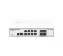 Mikrotik CRS112-8G-4S-IN tīkla pārslēgs Vadīts L3 Gigabit Ethernet (10/100/1000) Power over Ethernet (PoE) Balts