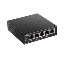 D-Link DGS-1005P Nepārvaldīts L2 Gigabit Ethernet (10/100/1000) Power over Ethernet (PoE) Melns