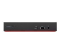 Lenovo 40B20135UK dokstacija Vadu USB 3.2 Gen 1 (3.1 Gen 1) Type-A + Type-C Melns