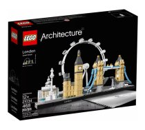 LEGO Architecture London 21034 komplekts — 468 detaļas, pilsētas līmeņu modelis