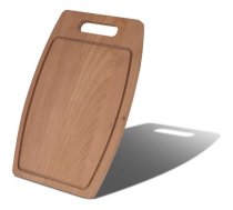 Griešanas dēlis LAMART LT 2137 — bērzs 30×20×1,5 cm ar sulu kanālu un rokturi