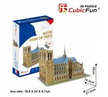 Puzzle 3D Notre Dame katedrāle