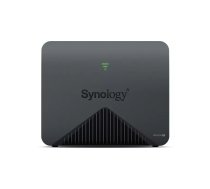 Synology MR2200AC bezvadu rūteris Tīkls Gigabit Ethernet Divkāršā frekvenču josla (2.4 GHz / 5 GHz) Melns