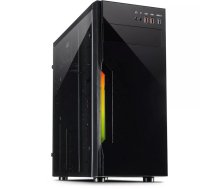 Datora korpuss Tower INTER-TECH Inter-Tech B-42 RGB Tower Black 200×420×425 mm atbalsta ventilatorus 120/140/80 mm