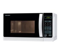 Sharp Home Appliances R-642 WW Balts Mikroviļņu krāsns ar grilu Novietojams uz galda 20 L 800 W