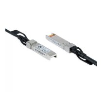 LevelOne DAC-0102 InfiniBand un optiskās šķiedras kabelis 2 m SFP+ Melns