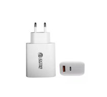 Lādētājs GaN USB Type-C, USB Type-A: 65W, PPS