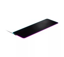 Spēļu peles paliktnis STEELSERIES QcK Prism Cloth XL — auduma virsma, 900×300 mm, 4 mm biezums, RGB apgaismojums