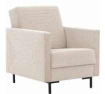 Atpūtas krēsls SOLVO, Melns/Fabric 17031
