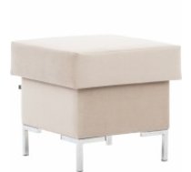 Pufs SOLVO , Hroms/Fabric 17031