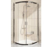 Dušas Stūris Blcp4,80cmx80cm,Spīdīgs/Caurspīdīgs Stikls