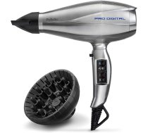 BaByliss 6000E BaByliss Pro Digital Hair Dryer Gray - Silver - Pro Digital 6000E žāvētājs. | 6000E  | 3030050112399