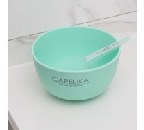 CARELIKA Silicone Bowl - silikona bļoda maskas pagatavošanai, zaļa 550ml | CPSB650