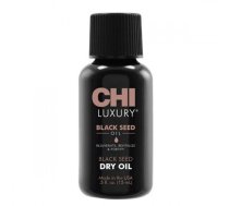 CHI LUXURY Black Seed Dry Oil melno ķimeņu eļļa matiem 15 ml | CHILBSO05