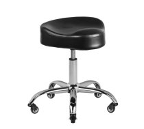 Gabbiano salon stool a450 black - ērts un funkcionāls gabbiano friziera krēsls ar eko ādu | 123785  | 5906717413988