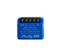 Shelly PLUS 1 Mini GEN3, viena kanāla WiFi viedreleja slēdzis (8A)