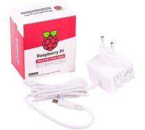 Barošanas bloks Raspberry Pi 4 USB C 5.1V / 3A - balts