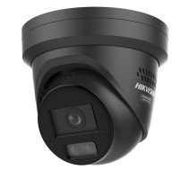 Hikvision DS-2CD2387G3-LIS2UY/SRB 2.8mm melna IP āra kamera (8MP, ColorVu, hibrīdgaisma, 2‑virzienu audio, IP67)