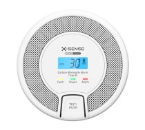 X-Sense CO03D oglekļa monoksīda detektors ar LCD (EN 50291 / UL 2034)