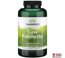 Swanson Saw Palmetto 540mg 250 капсул