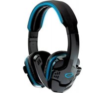 EGH310B Esperanza stereo headphones with microphone for gamers raven blue