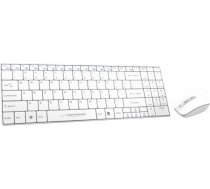Esperanza EK122W Zestaw bezprzewodowy klawiatura + mysz 2.4GHz USB Liberty biały ESP-EK122W