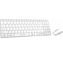 Esperanza EK122W Zestaw bezprzewodowy klawiatura + mysz 2.4GHz USB Liberty biały