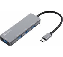 Sandberg 336-32 USB-C Hub 1xUSB3.0+3x2.0 Saver