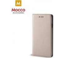 Mocco Smart Magnet Book Case Grāmatveida Maks Telefonam Xiaomi Redmi 3 Zeltains MG-MAG-XIA3-GO