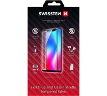 Swissten Full Face 5D Tempered Glass Aizsargstikls Pilnam Ekrānam Xiaomi Mi 10 Lite Melns 54501788