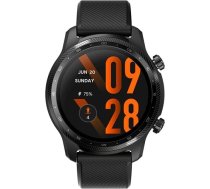 Ticwatch Pro 3 Ultra GPS viedpulkstenis Qualcomm SDW4100 un Mobvoi divu procesoru sistēmas Wear OS viedais pulkstenis vīriešiem Blood Oxygen IHB AFiB noteikšanas noguruma novērtējums 3–45 dienām, akumulators, melns