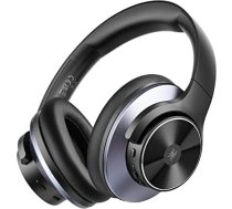 OneOdio A10 | Bluetooth austiņas [45 stundu akumulators], hibrīda trokšņu slāpēšanas austiņas, papildu zemfrekvences un augstas izšķirtspējas audio, caurspīdīgs režīms, pārnēsājama ceļojumu kaste, 2 ierīču savienojums ceļojumu dato