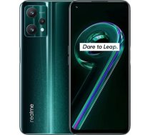 realme 9 Pro+ 5G viedtālrunis bez līguma, Sony IMX766 vadošā kamera, MediaTek Dimensity 920 5G procesors, 60 W SuperDart uzlāde, 90 Hz Super AMOLED displejs, Dual Sim, NFC, 6 + 1 28 GB. Aurora Green