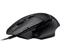 Vadu spēļu pele Logitech G G502 X — LIGHTFORCE hibrīda optiskais mehāniskais primārais slēdzis, HERO 25K spēļu sensors, saderīgs dators — macOS/Windows — melns