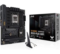ASUS TUF GAMING B650-PLUS WIFI mātesplates ligzda AMD AM5 (Ryzen 7000, ATX, PCIe 5.0, DDR5 atmiņa, 14 barošanas posmi, USB 3.2 Gen 2x2 Type-C, WiFi6, Aura Sync) ANEB0BHJKR3BVT