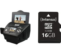 Rollei Dia filmu skeneris DF-S 100 SE ar 5 megapikseļiem un 2,4 collu krāsu TFT LCD displeju un plašiem piederumiem atmiņas kartēm līdz 16 GB ANEB08GSM4NMLT
